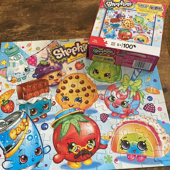 Shopkins puzzle, 100 pieces, Age 5+ - Picture 3 of 5